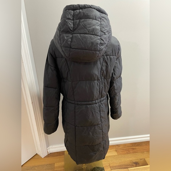 MICHAEL KORS Long Black Packable Warm Winter Puffer Jacket. Size M - Picture 3 of 16